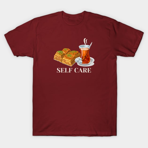 Turkish food Self care T-Shirt by Yelda